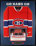 Encadrement de Chandail de Hockey «SUR MESURE» 100% Modifiable